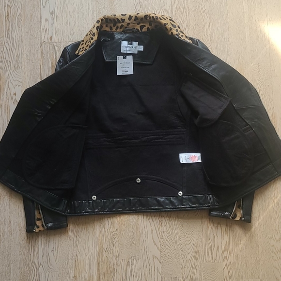 Topman leather jacket - Picture 4 of 10